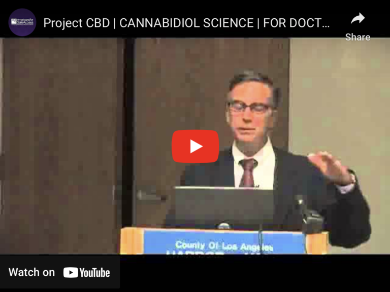 Cannabidiol Science, For Doctors, For Patients